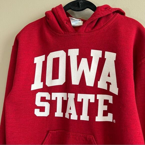 ✨ Gildan Red Iowa State University Hoodie Small - Picture 2 of 10